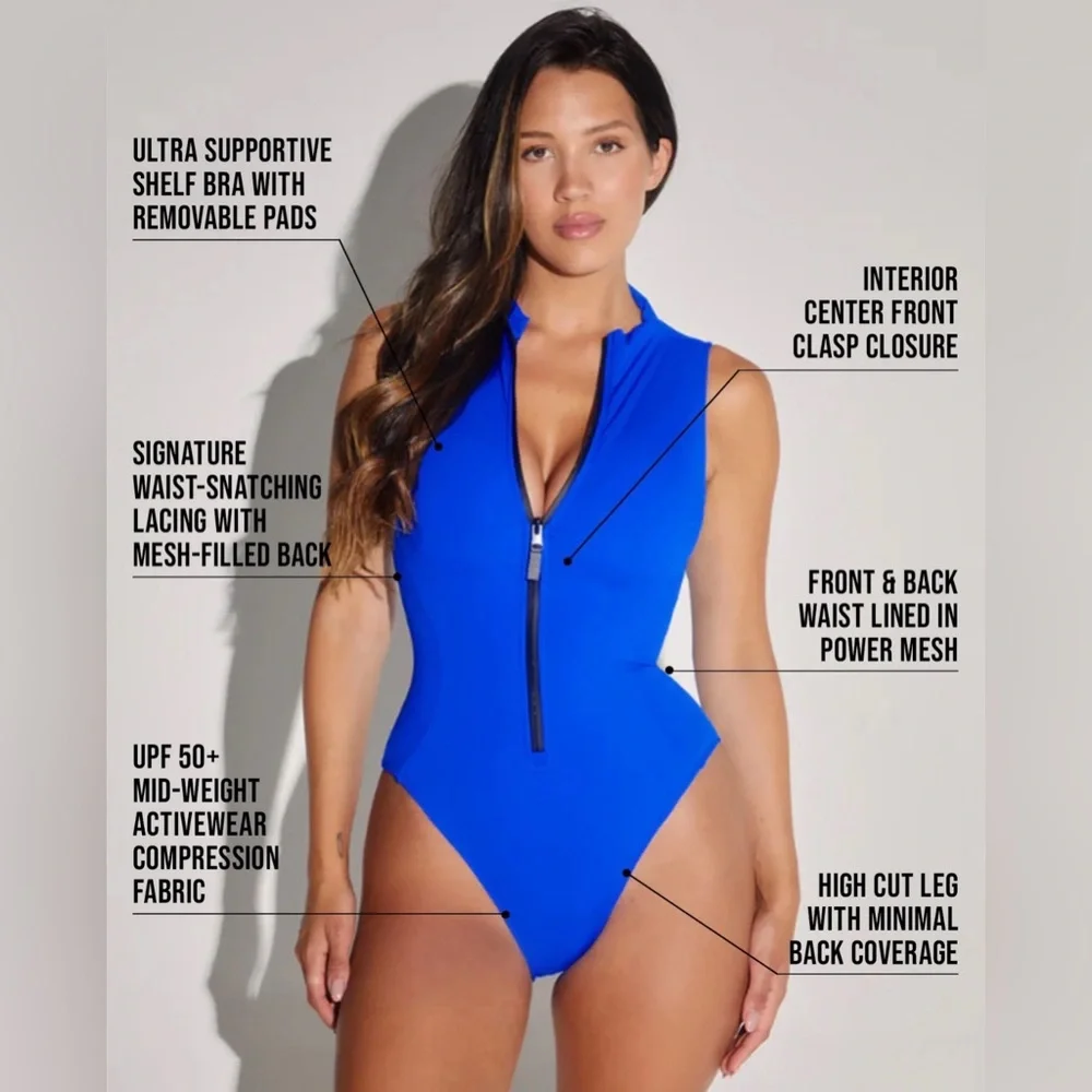 TA3 surfy swimsuit - Picture 3 of 10